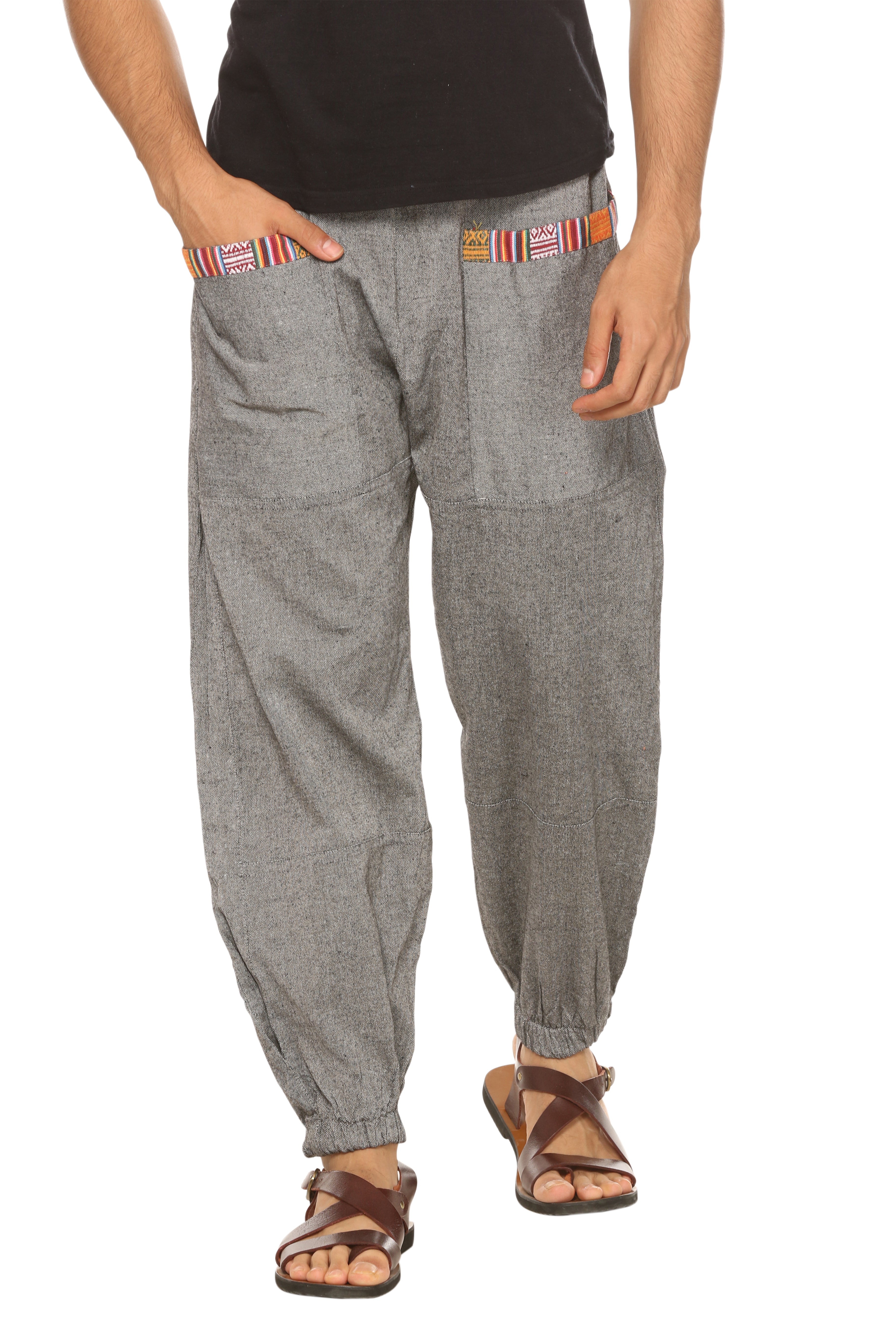 Organic Cotton Hopper Pants for Men & Women – Soft, Breathable, Loose Fit, Yoga & Casual Wear