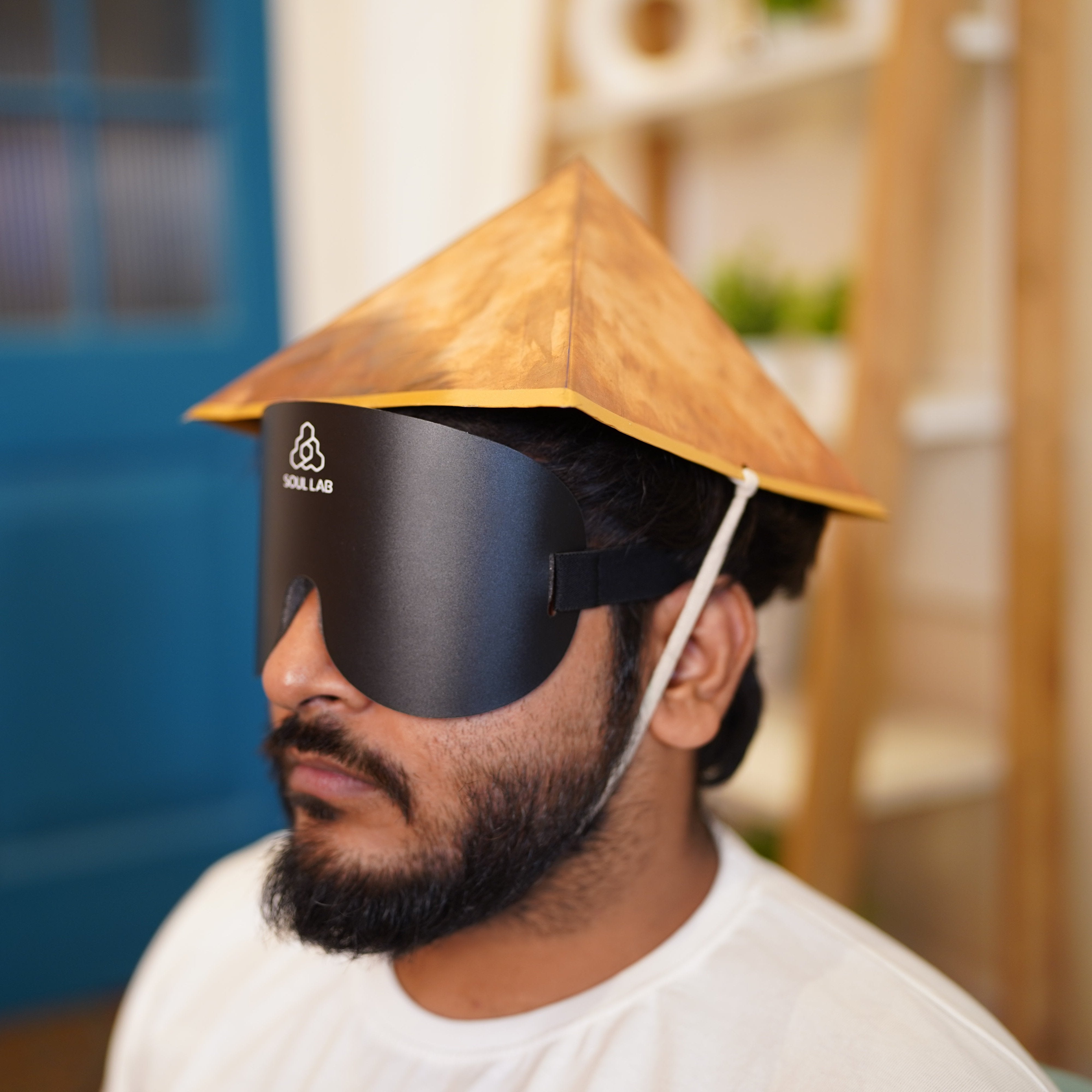 Copper Pyramid Head Cap for Meditation - 1 piece