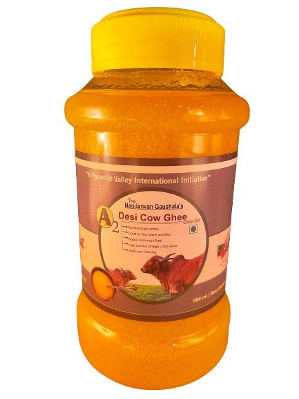 A2 Pure Organic Ghee | Desi Gir Cow | 500 gm