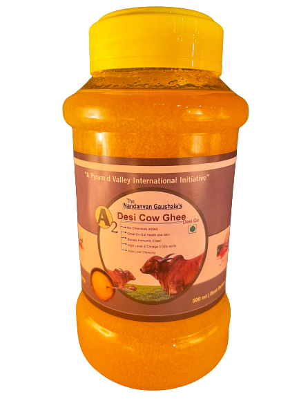 A2 Pure Organic Ghee | Desi Gir Cow | 500 gm