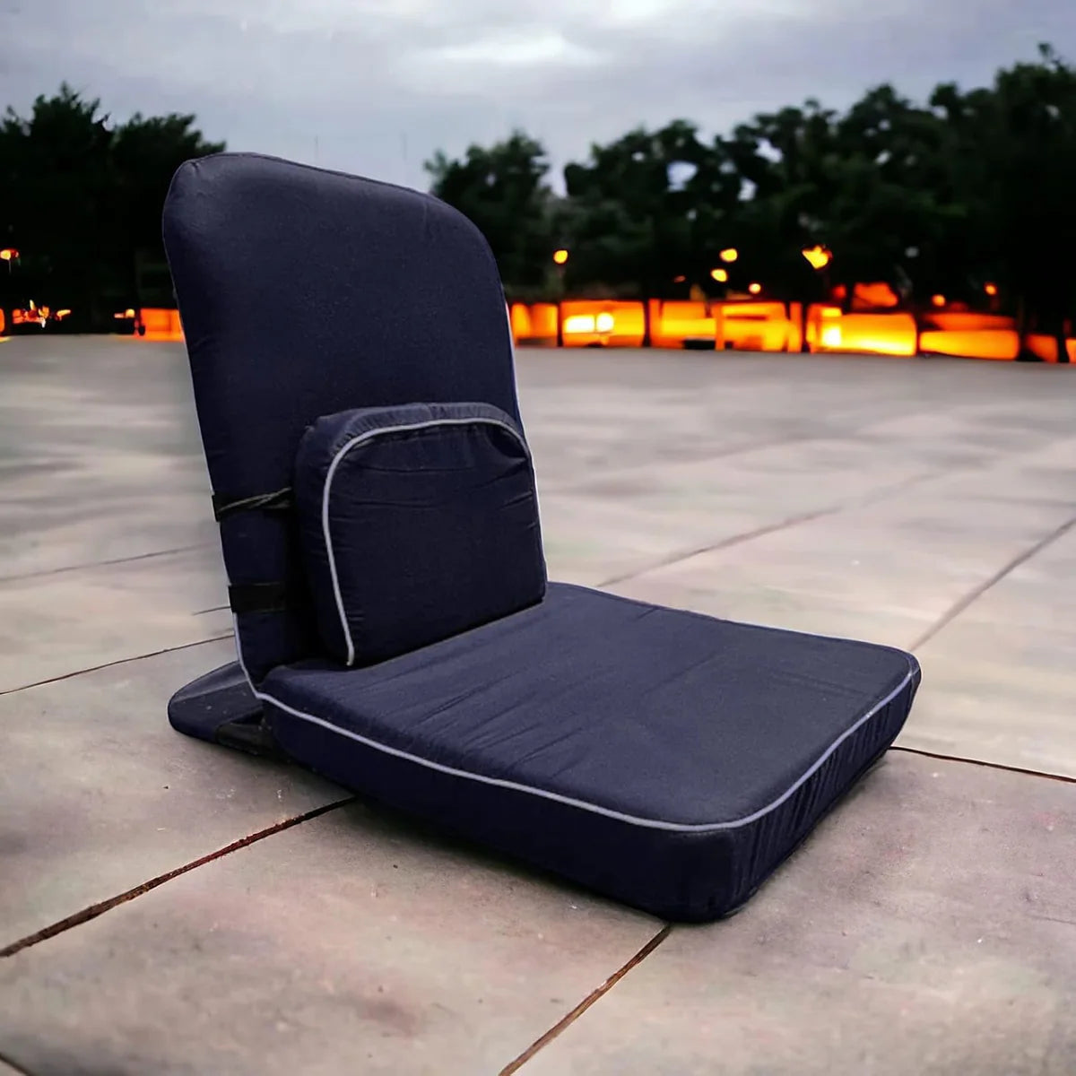 Meditation Chair with Supportive Cushion Crafted from Fine Fabric for Deep Relaxation | Medium Size