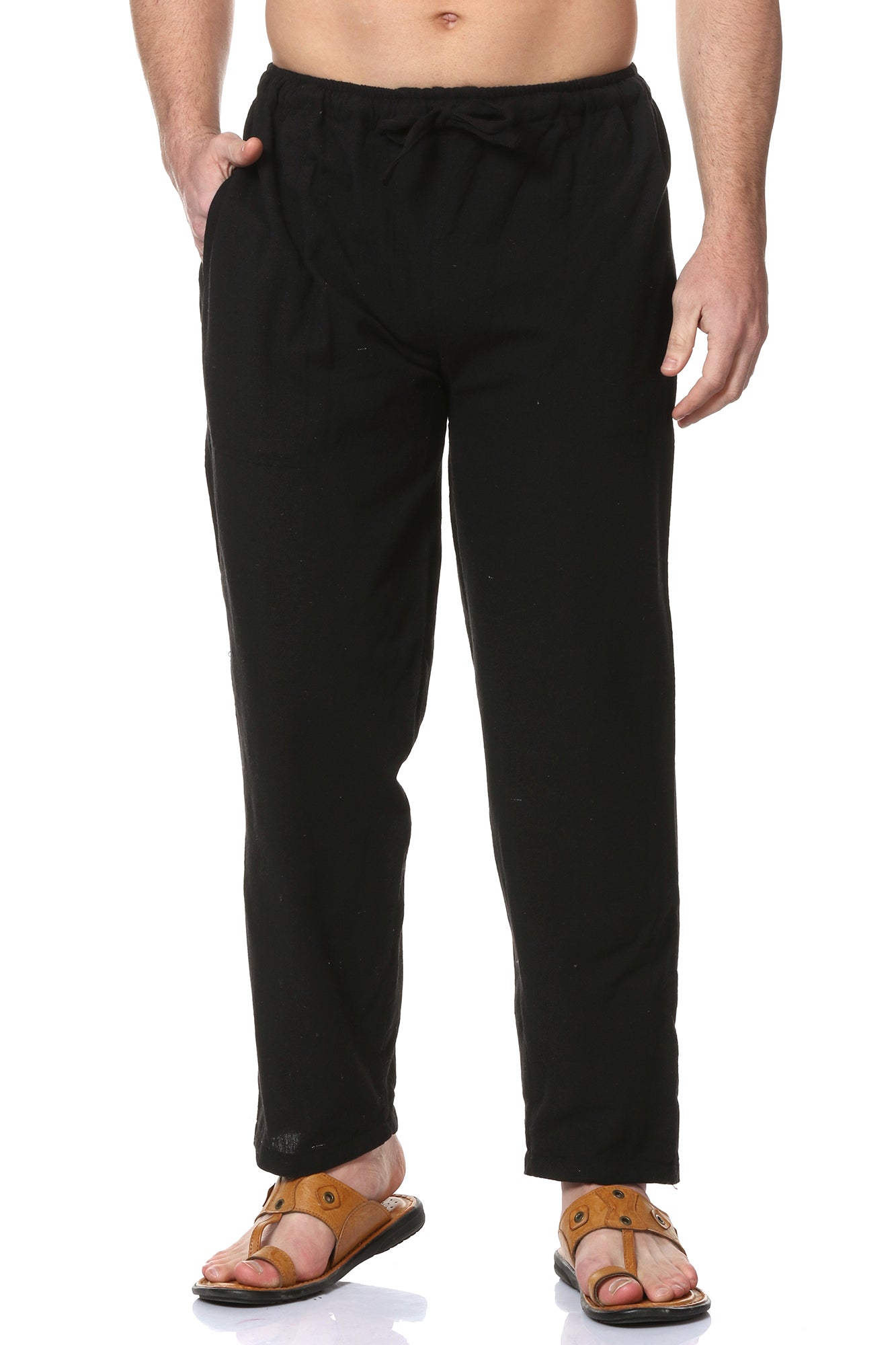 Organic Cotton Pyjama Pants for Men & Women – Soft, Breathable, Loose Fit, Yoga & Casual Wear