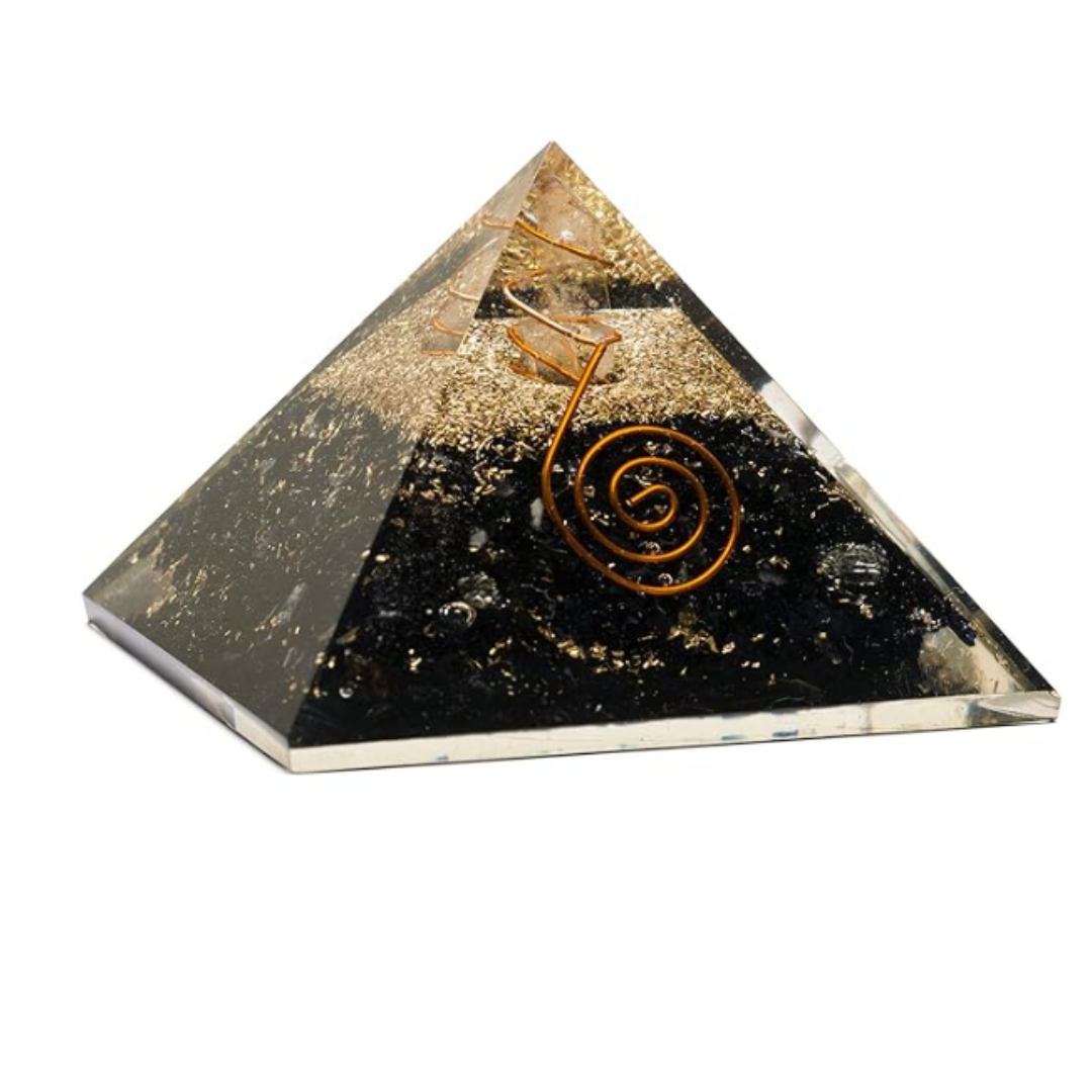 Black Orgone Pyramid – for Protection, Healing, and Positivity