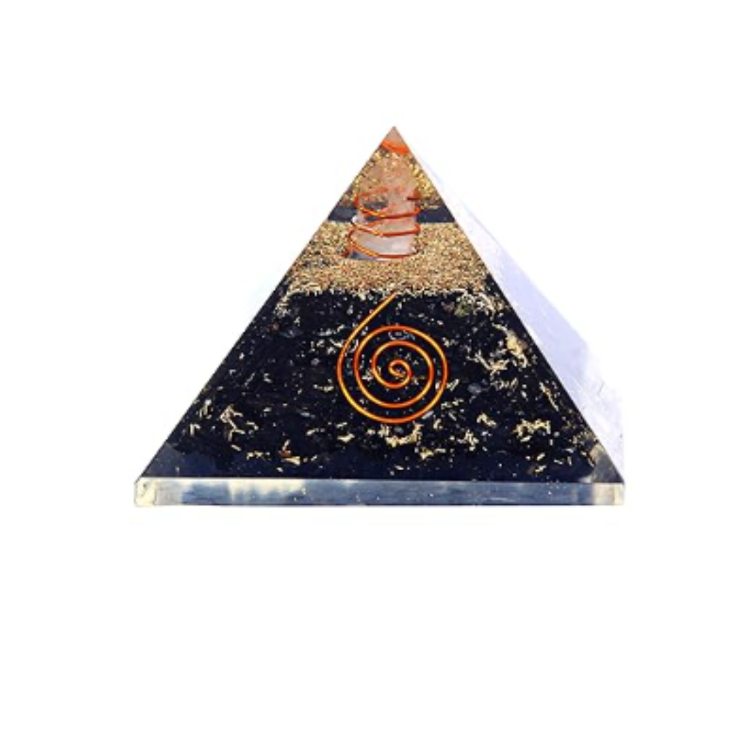 Black Orgone Pyramid – for Protection, Healing, and Positivity