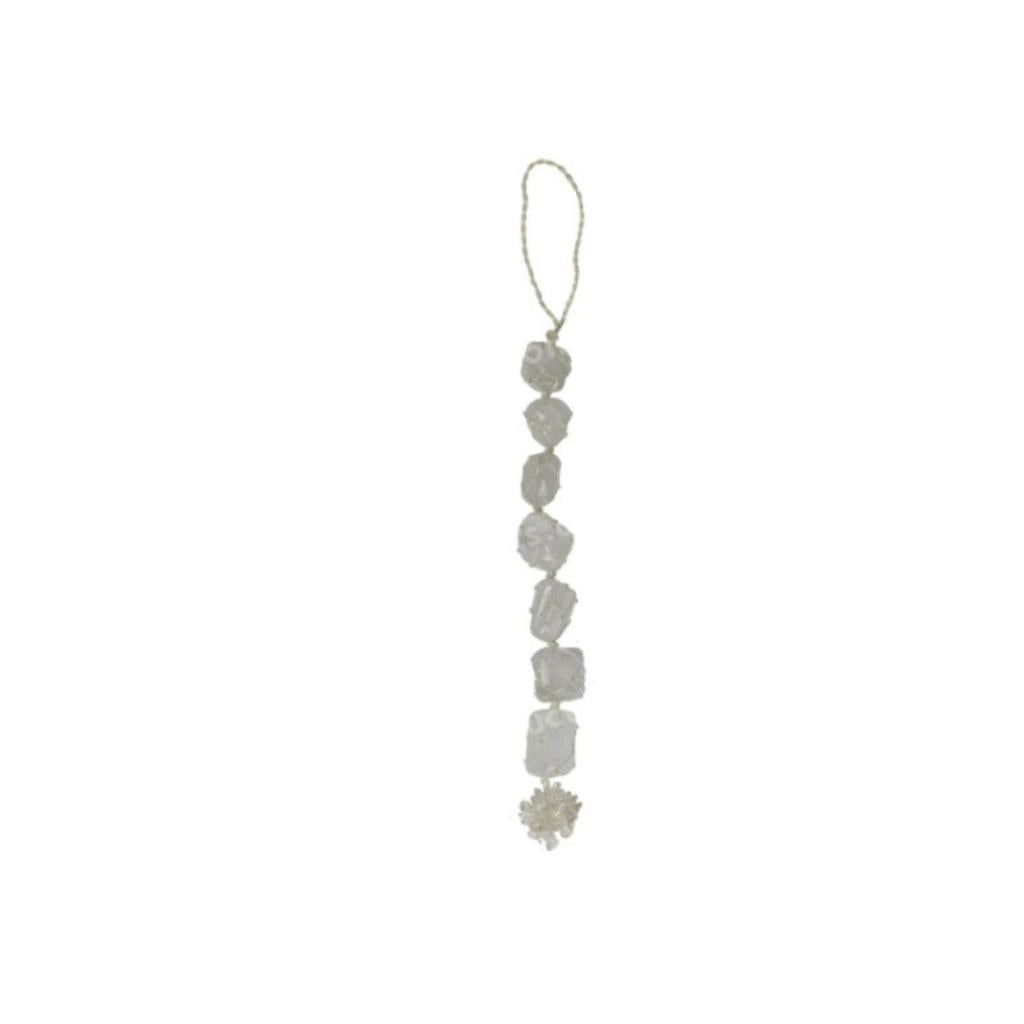 Clear Quartz Tumble Crystal Hanging