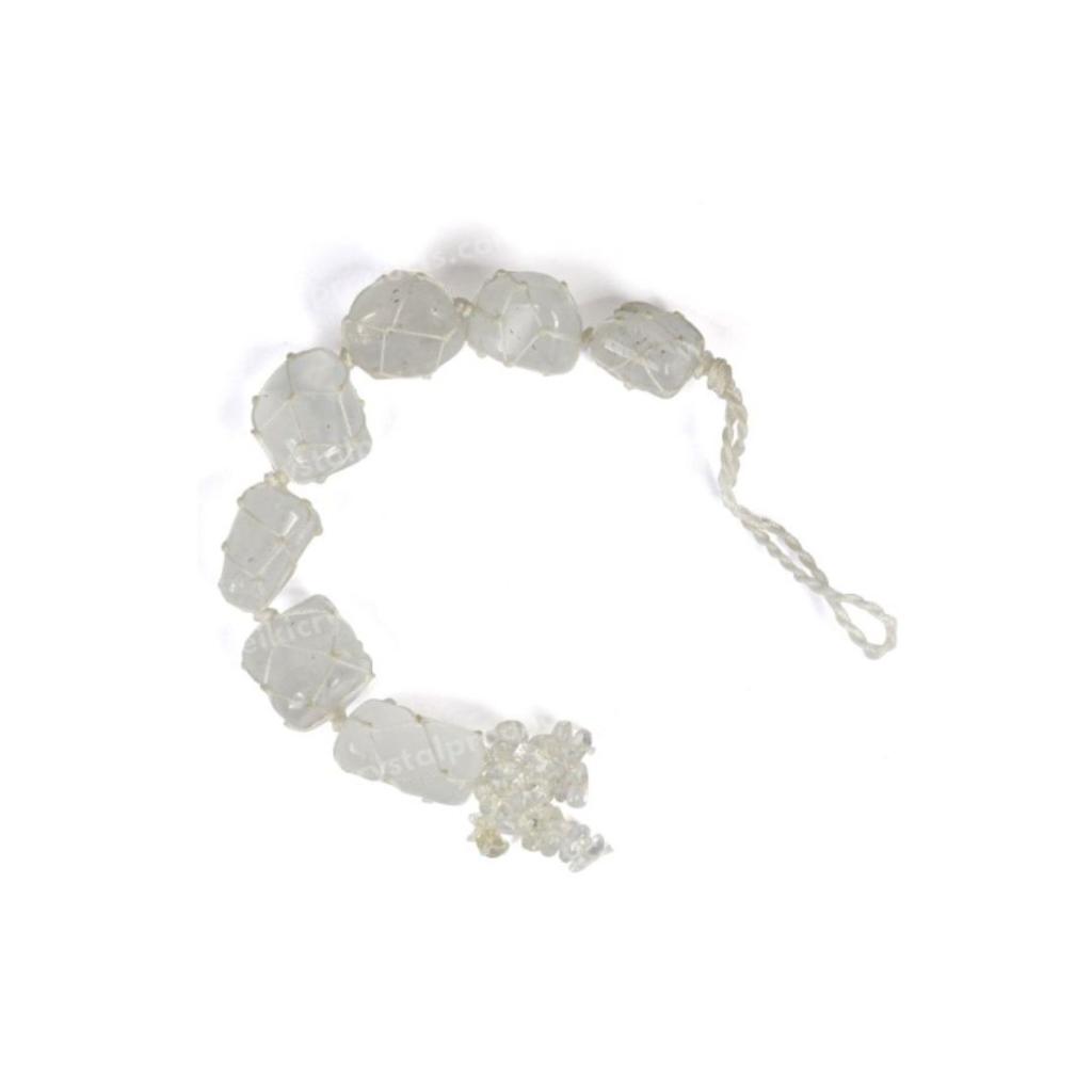 Clear Quartz Tumble Crystal Hanging