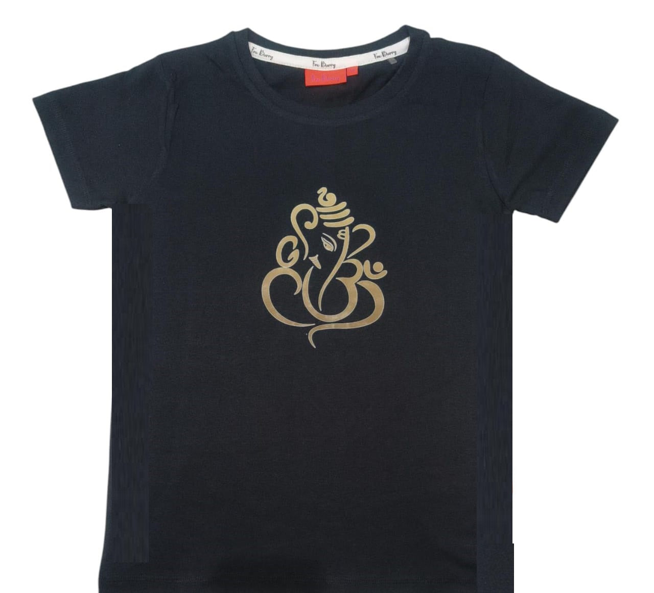 PVI Spiritual T Shirt - Black - Ganesh (Adults)