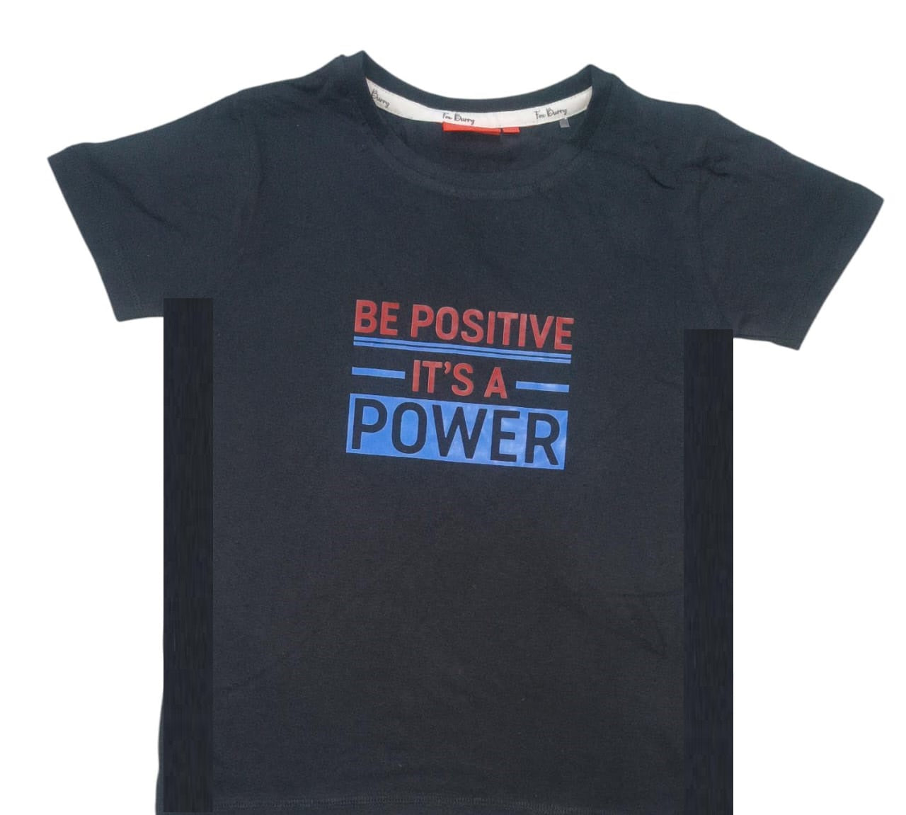 PVI Spiritual T Shirt - Black - Be Positive (Adults)