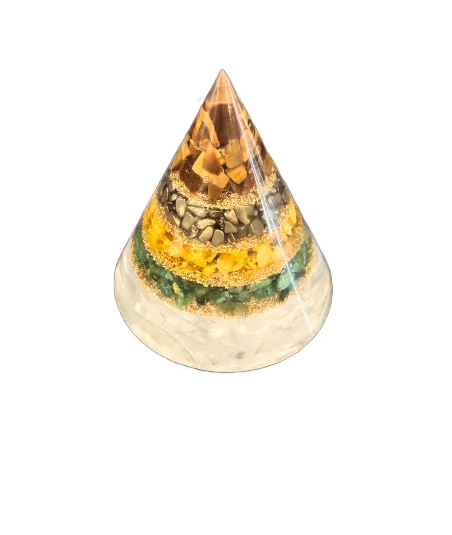 Dhanyog Cone - Crystal Combination for Self Growth