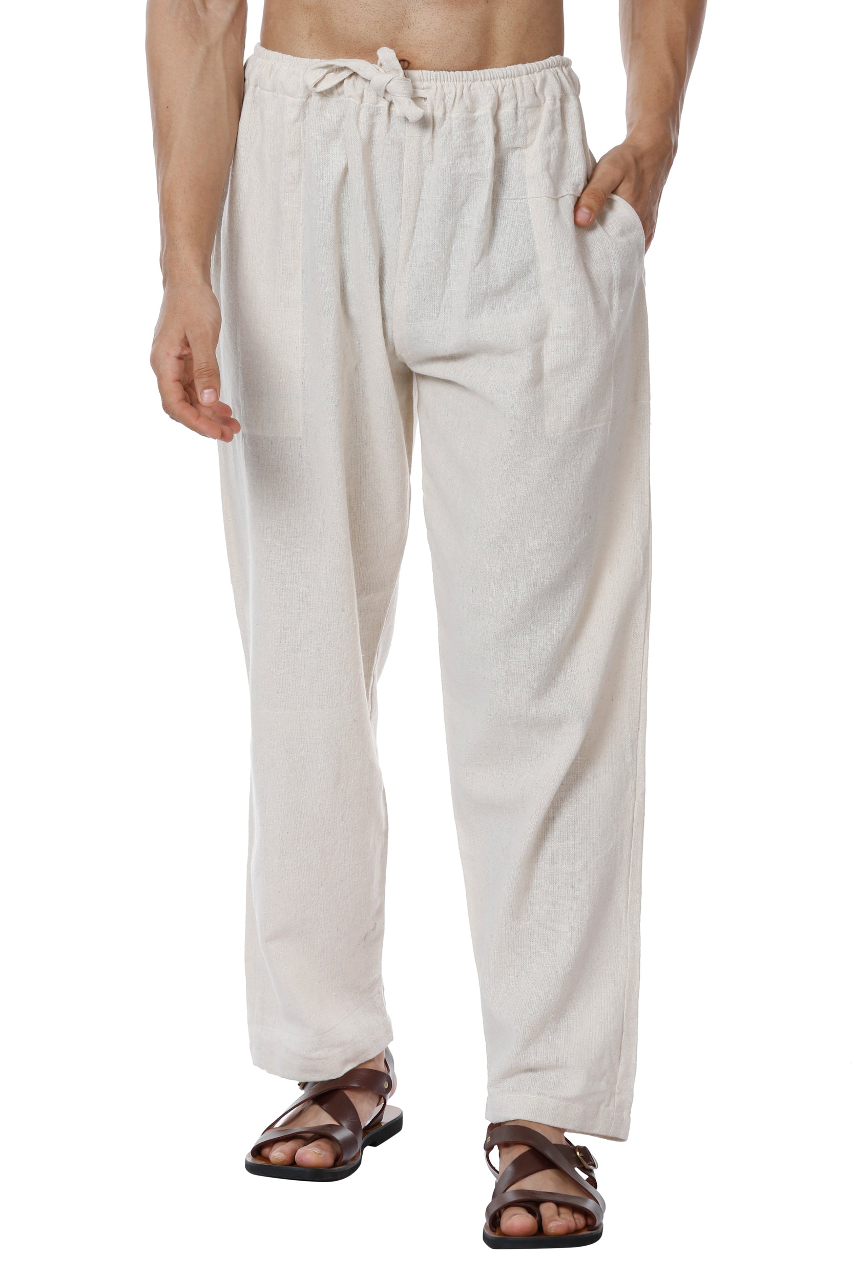 Organic Cotton Pyjama Pants for Men & Women – Soft, Breathable, Loose Fit, Yoga & Casual Wear