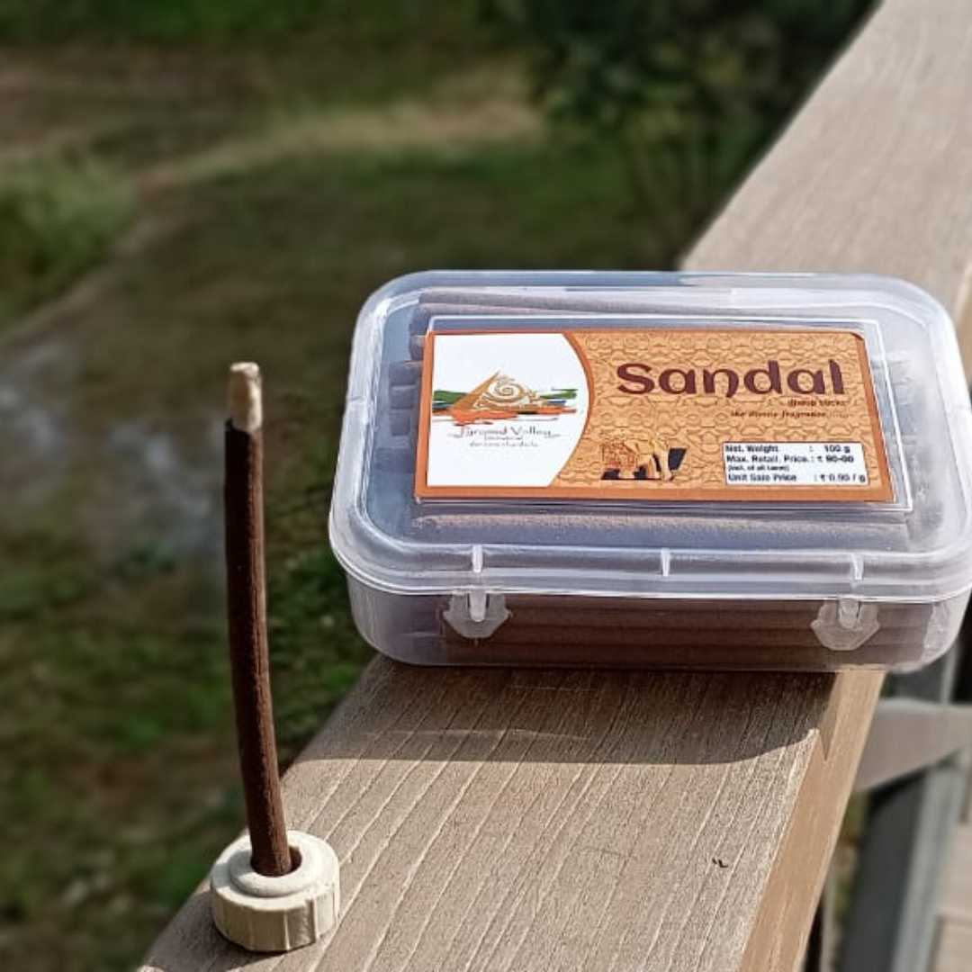 Dhoop Sticks Set of 3 (Sandalwood, Rose and Mogra) 100 gms each