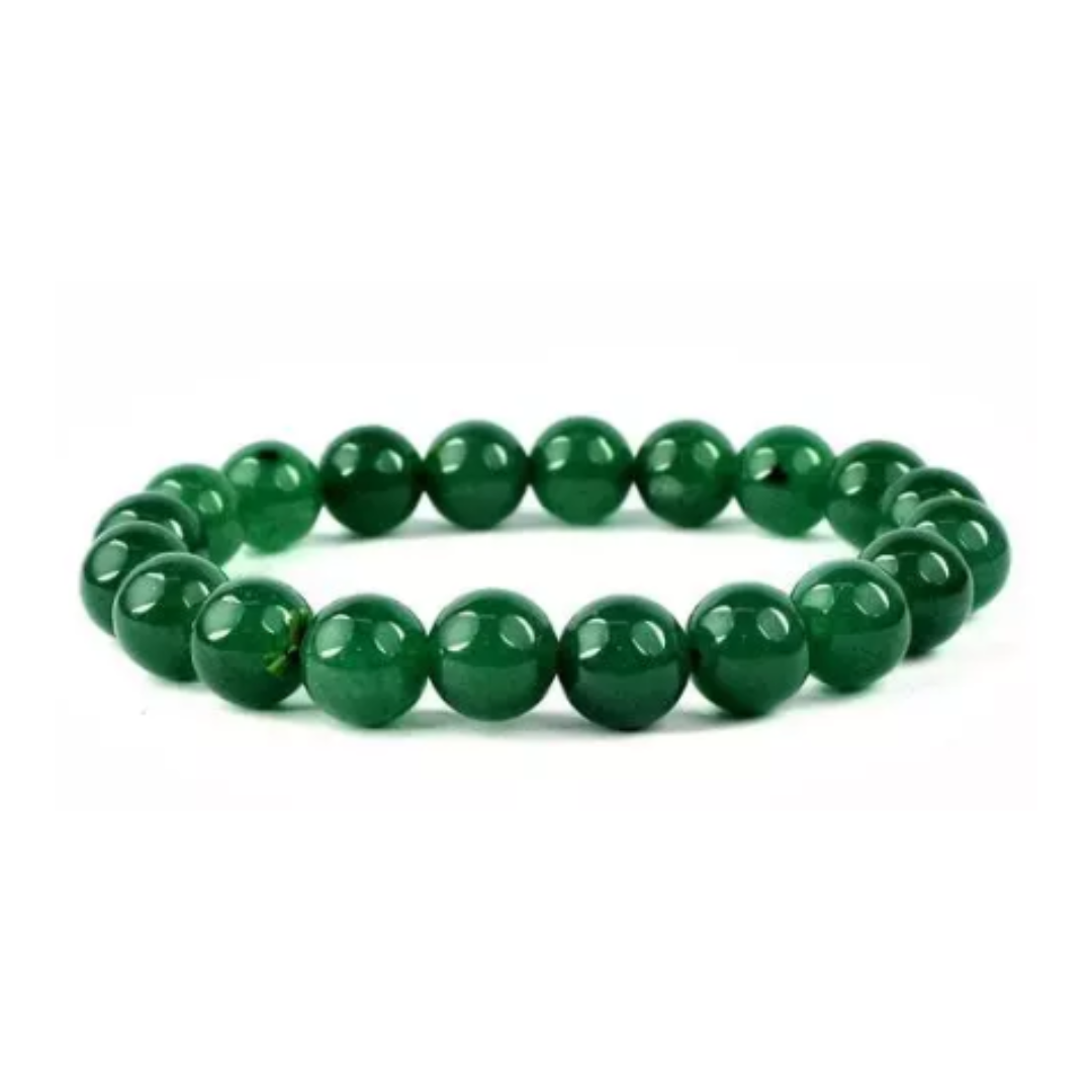 Green Aventurine Crystal Bracelet 8MM Round Bead