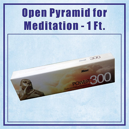 Open Pyramid for Meditation - 1 ft X 1 ft (Power - 300)