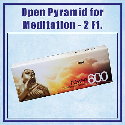 Open Pyramid for Meditation - 2 ft X 2 ft (Power - 600)