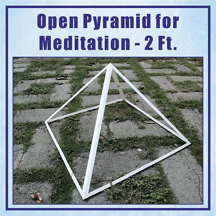 Open Pyramid for Meditation - 2 ft X 2 ft (Power - 600)