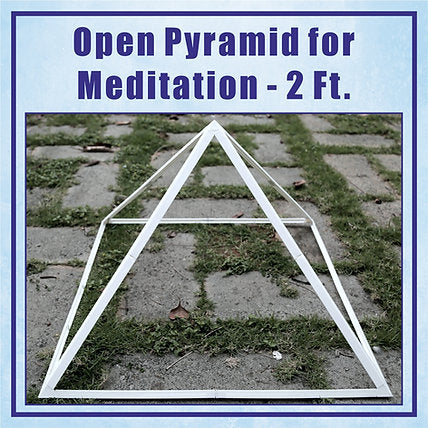 Open Pyramid for Meditation - 2 ft X 2 ft (Power - 600)