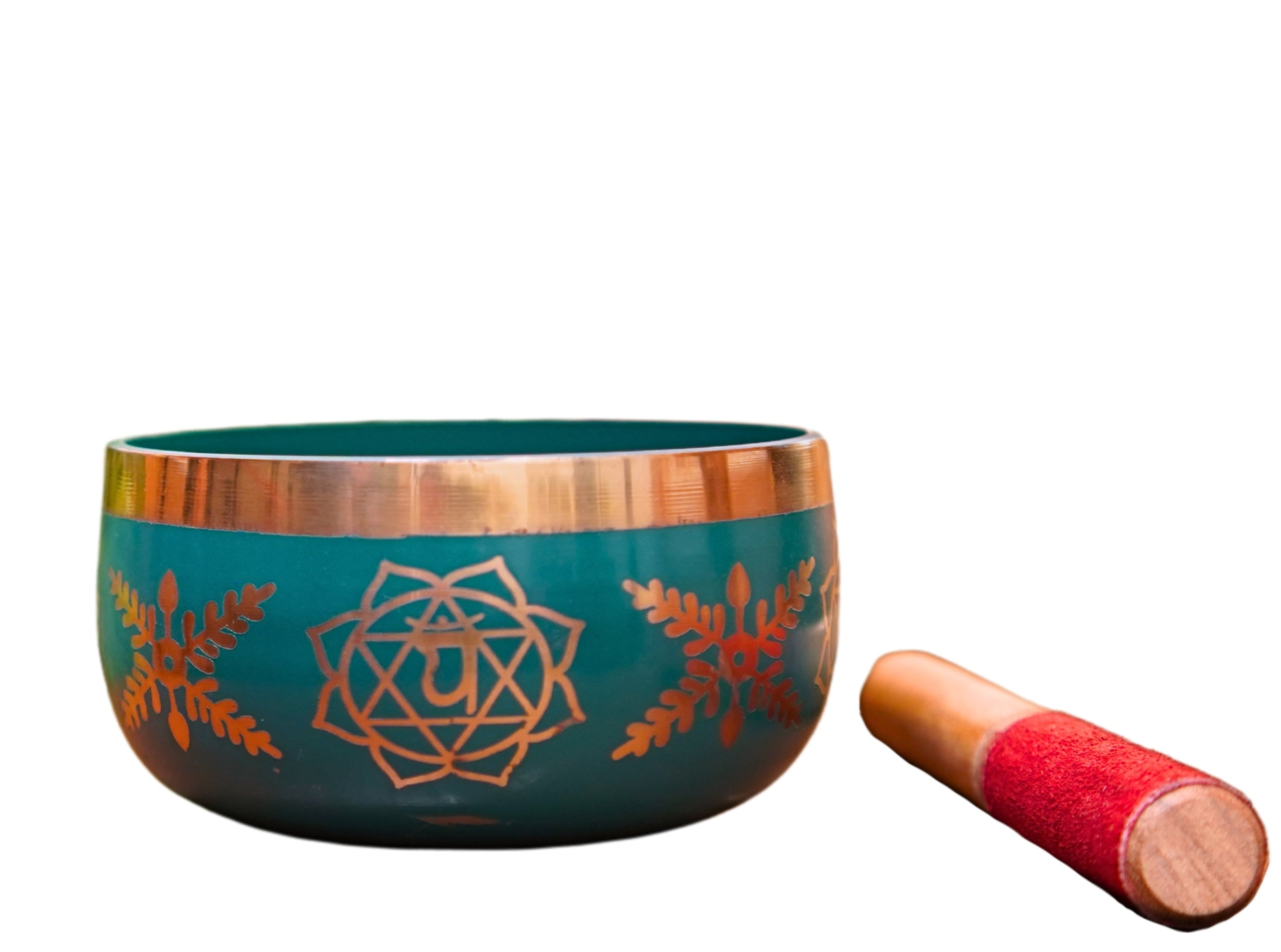 PVI Singing Bowls | Chakra Bowls - Green | 6 Inches