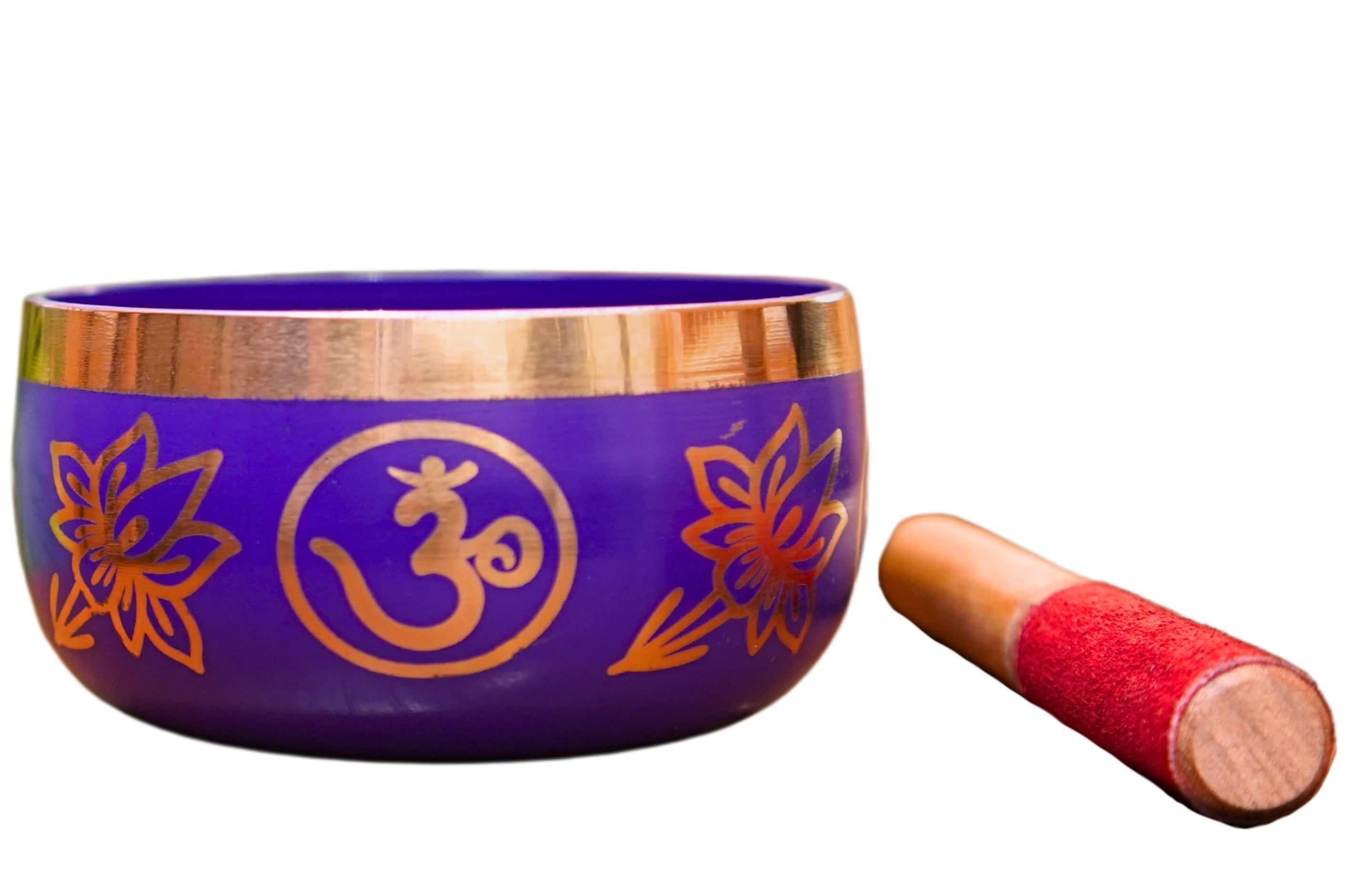 PVI Singing Bowls | Chakra Bowls - Purple | 6 Inches