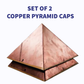 Copper Pyramid Head Cap for Meditation - 2 pieces