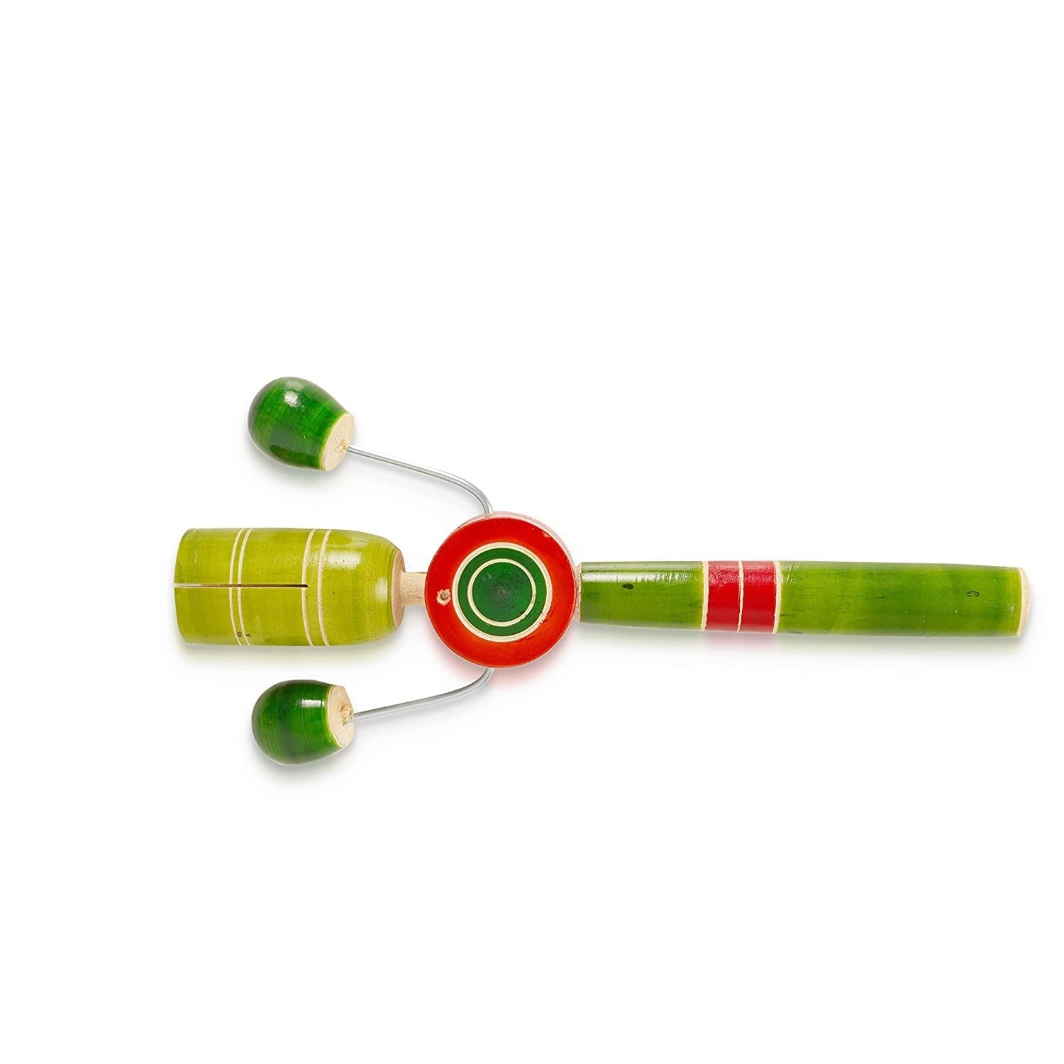 Channapatna -  Handicrafts Wooden Toy’s TIK - TIK Rattle (Pack of - 1)