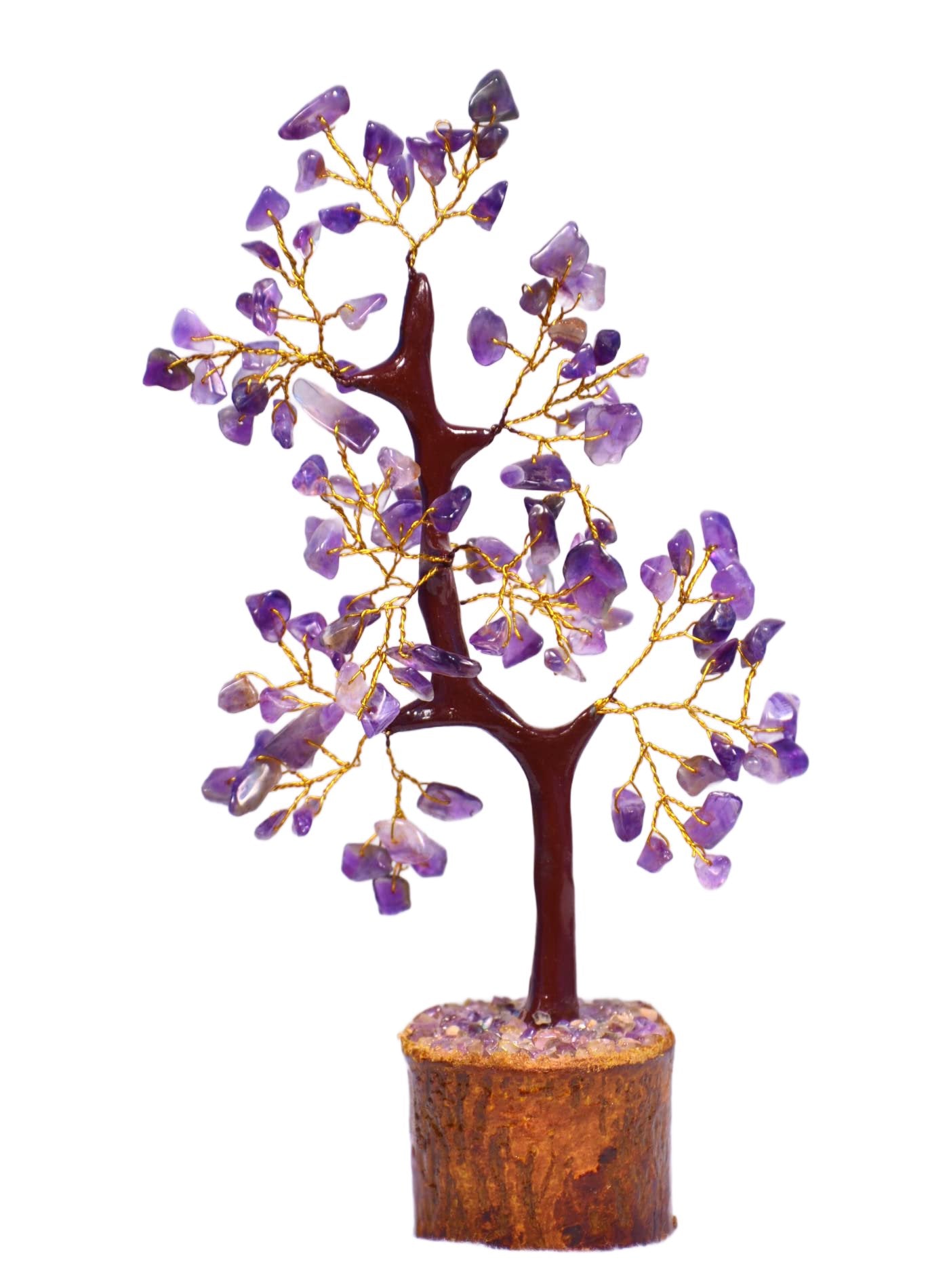 Crystal Tree – Amethyst Natural Gemstone Bonsai Tree for Calmness, Healing, and Home Décor