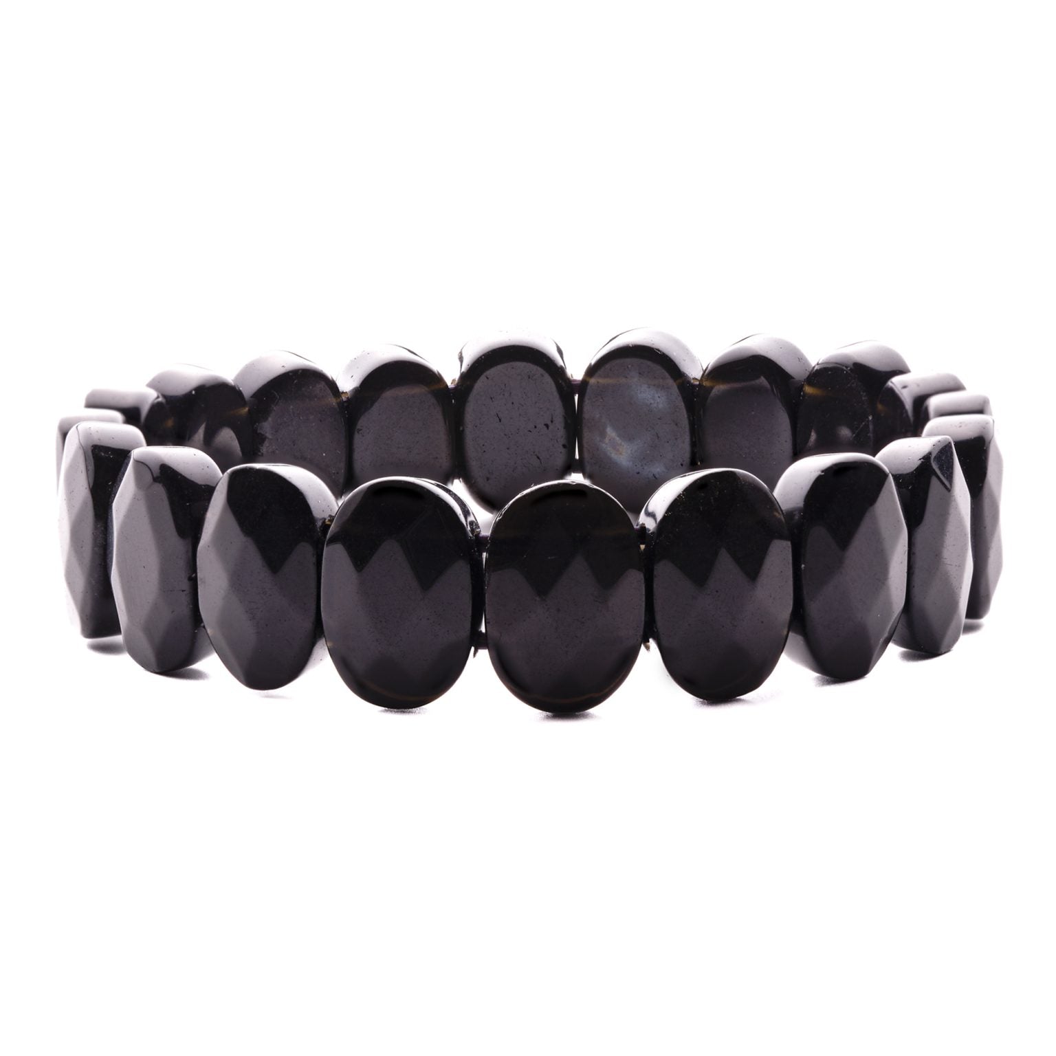 Black Tourmaline Bracelet Capsule shape