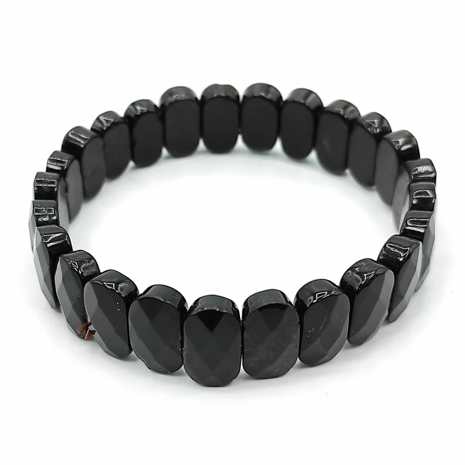 Black Tourmaline Bracelet Capsule shape