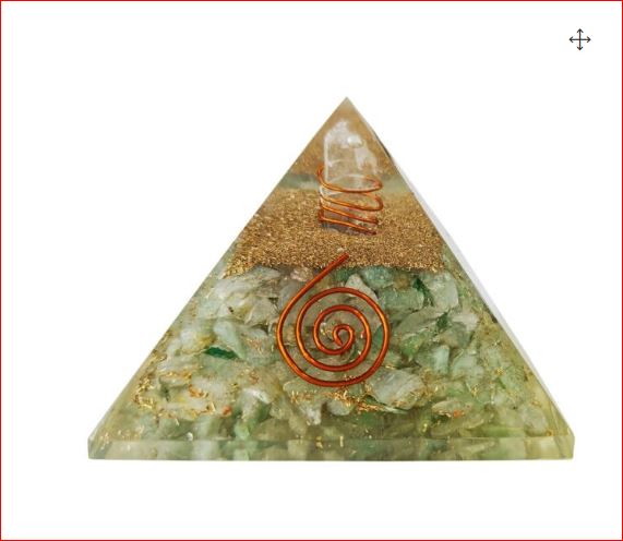 Green Aventurine Orgone Pyramid