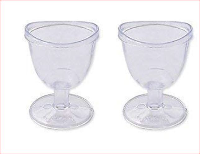 Non Toxic Plastic Eye Wash Cup | Pair |