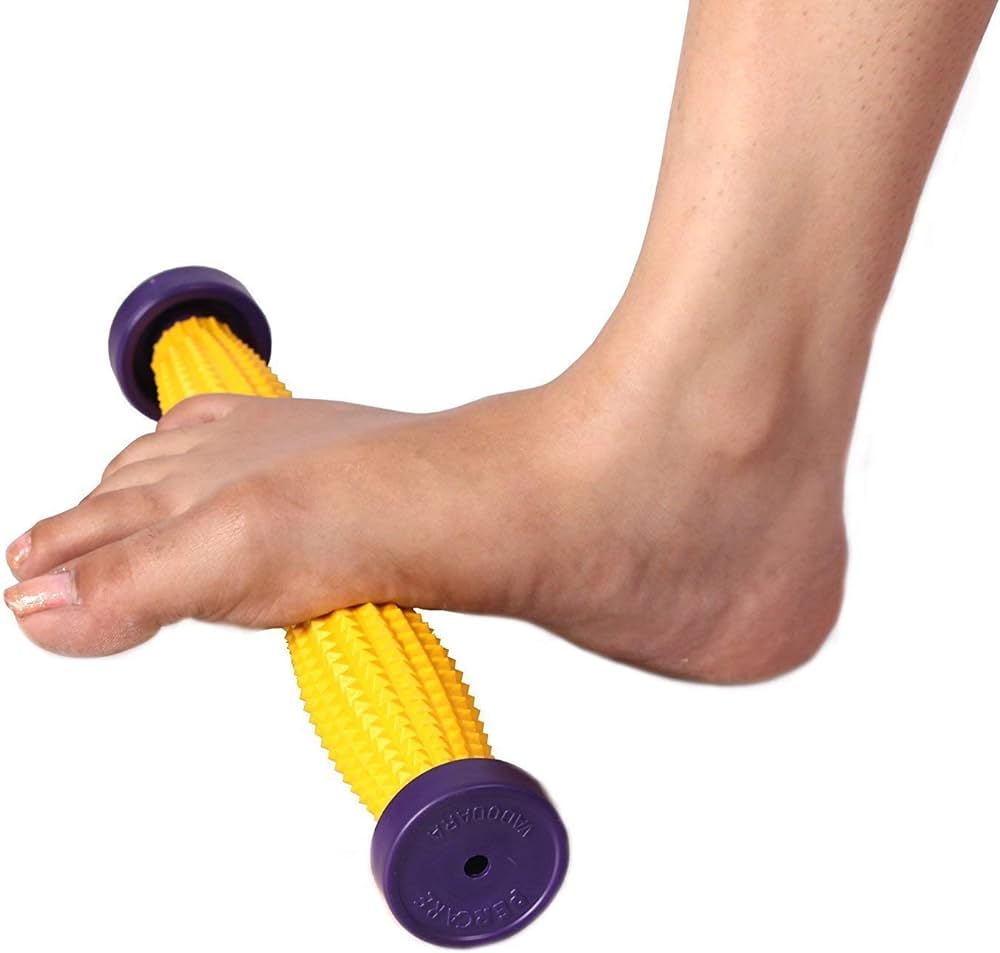 PLASTIC Acupressure Foot Roller With Acupressure