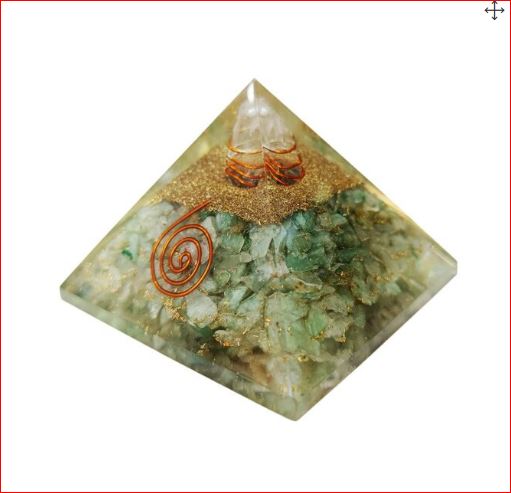 Green Aventurine Orgone Pyramid