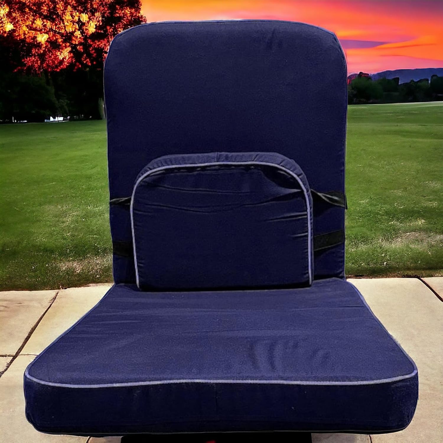 Meditation Chair with Supportive Cushion Crafted from Fine Fabric for Deep Relaxation | Big Size