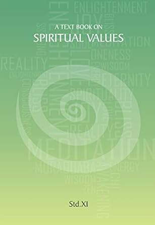 Spiritual Values Text Book | STD.XI | STD.11th | English Book