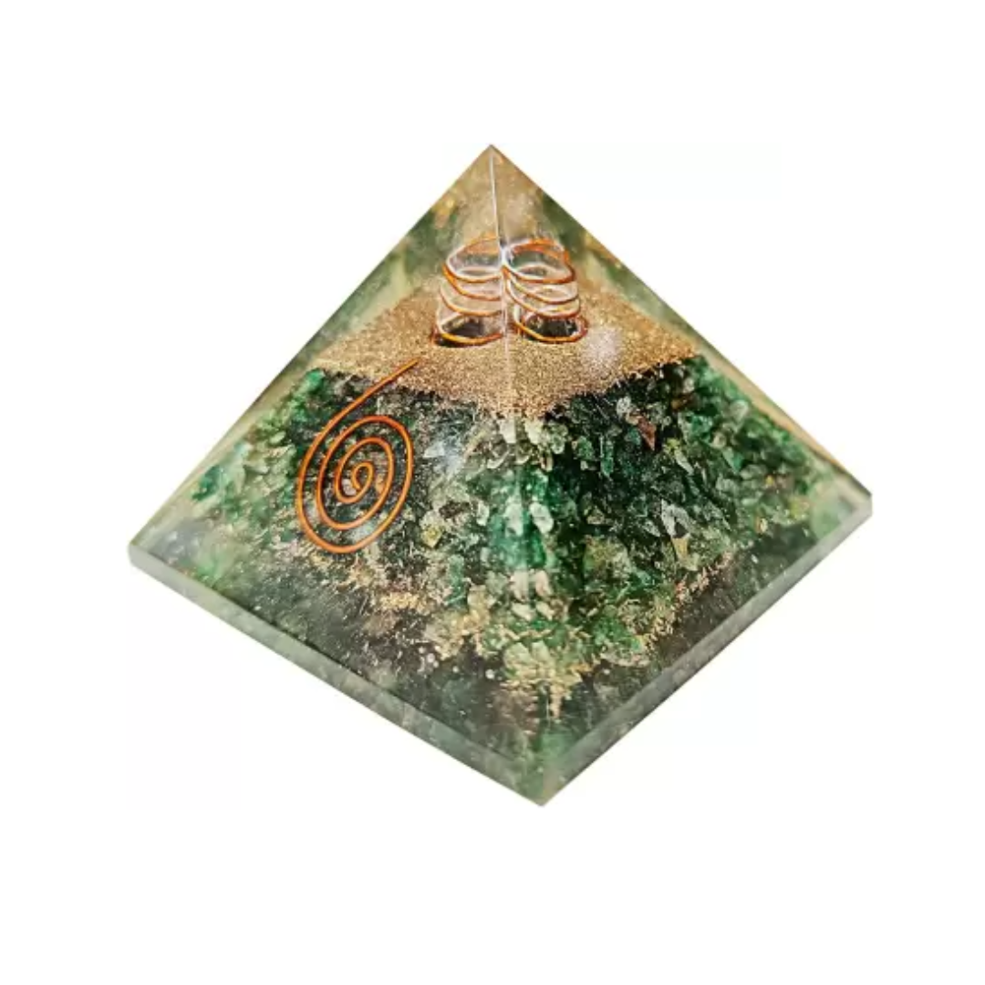 Green Aventurine Orgone Pyramid