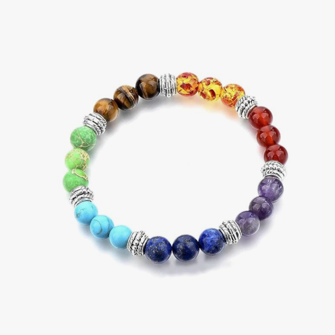 Seven Chakra Crystal Crystal Bracelet