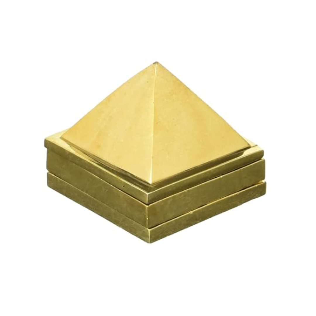 Brass Pyramid 3-inch