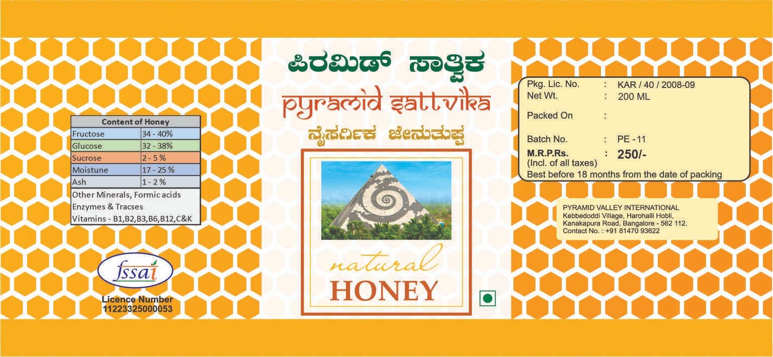 Pyramid Sattvika Honey - 200 ml