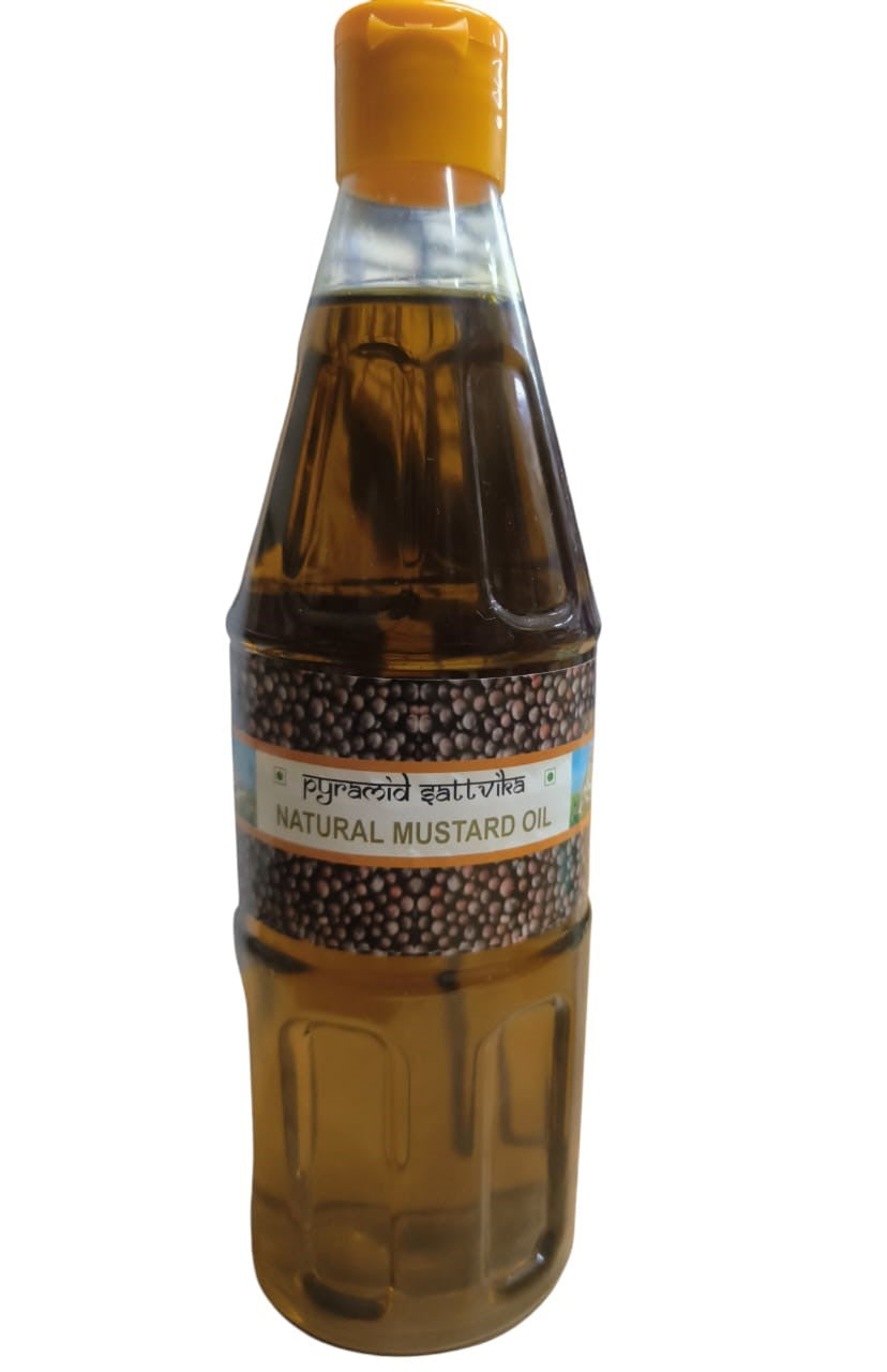 Pyramid Sattvika Natural Mustard Oil - 500 ml