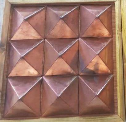 Copper Hanging Meditation Pyramid - 1.5 Feet X 1.5 Feet