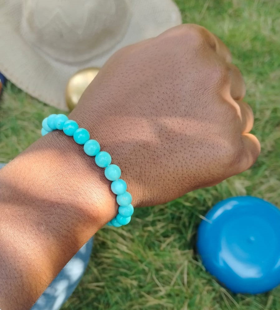 Bracelet blue turquoise