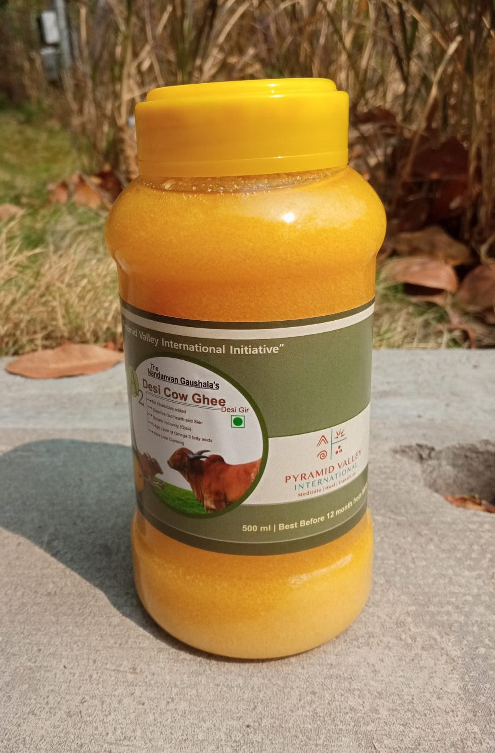 A2 Pure Organic Ghee | Desi Gir Cow | 500 ml