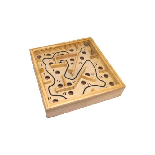 Wooden pin ball Maze Board Game | Ball in a Maze | Wooden Labyrinth Maze Game