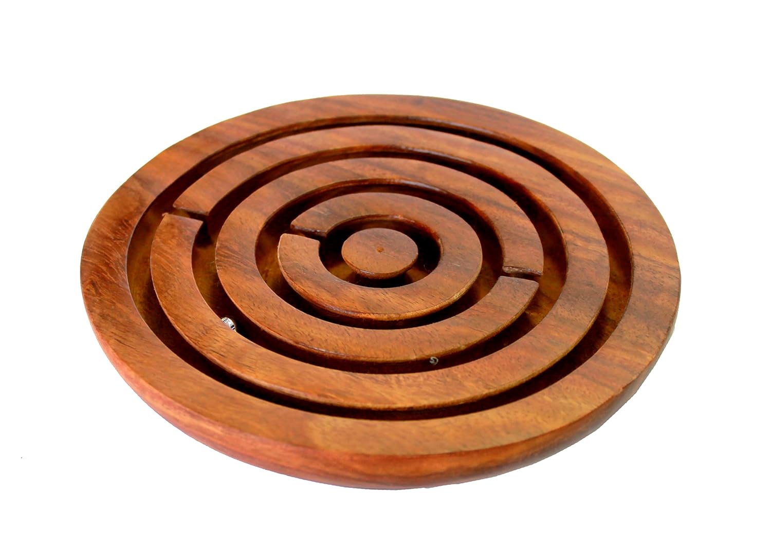 Wooden Labyrinth 3 Inch Board Game Ball in a Maze Puzzle Toys