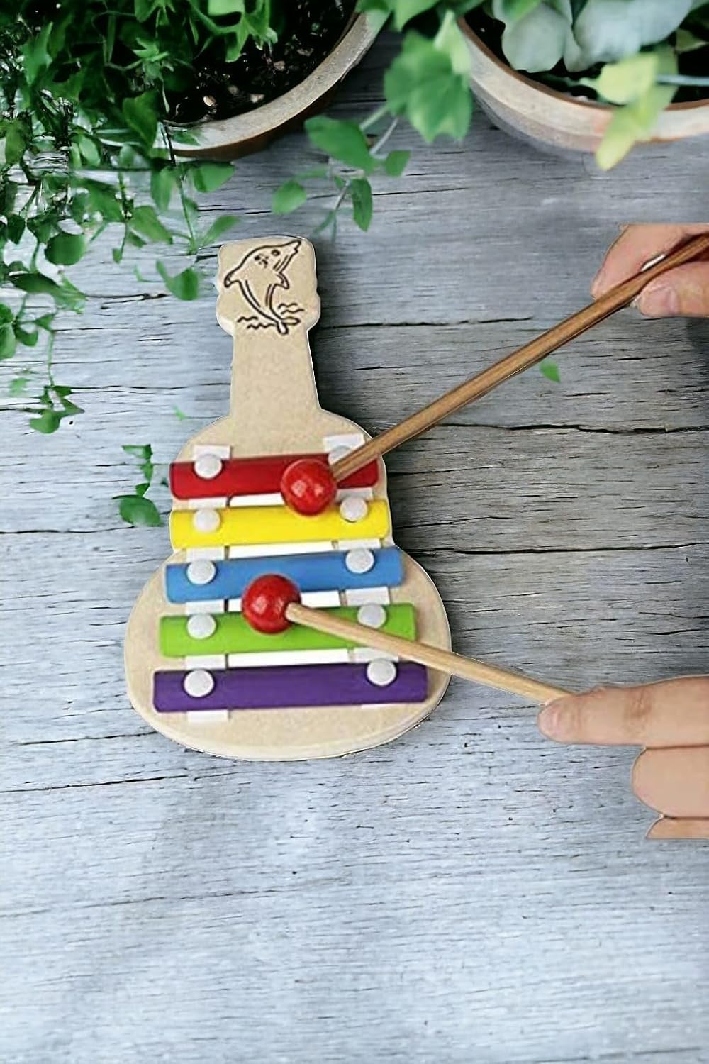 Wooden Xylophone - Musical Toy for Kids | Small Size