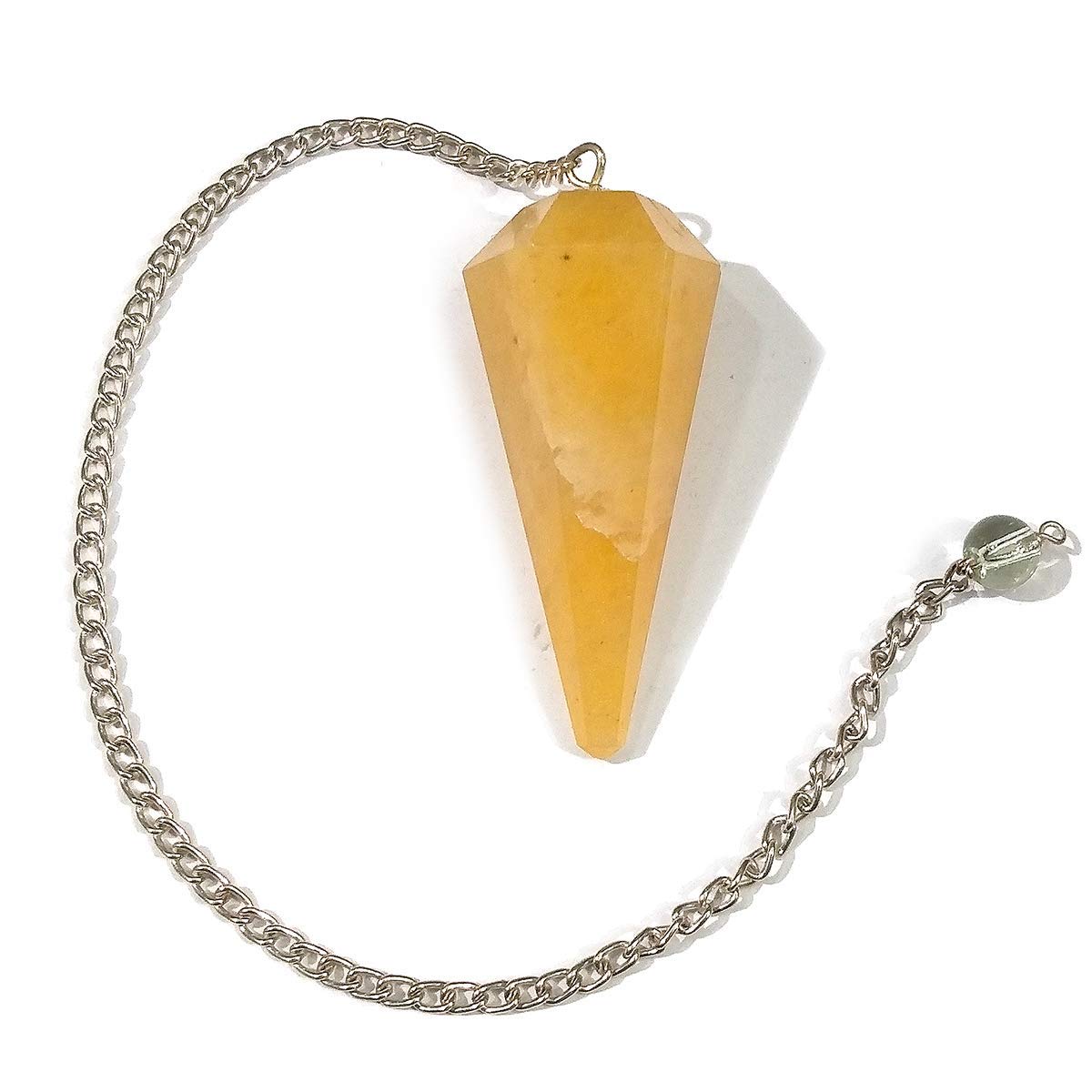 Crystal Yellow Citrine Dowser Pendulum | Dowser Pendulum.