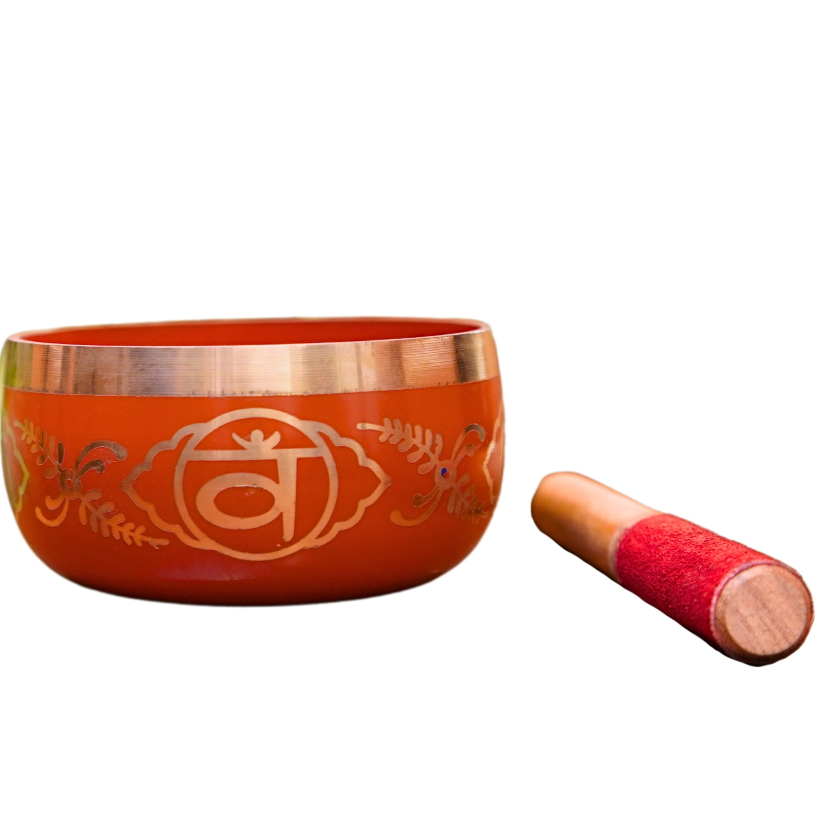 PVI Singing Bowls | Chakra Bowls - Orange | 6 Inches