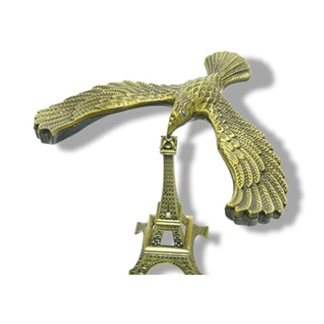 Paris Eiffel Tower with Eagle Bird