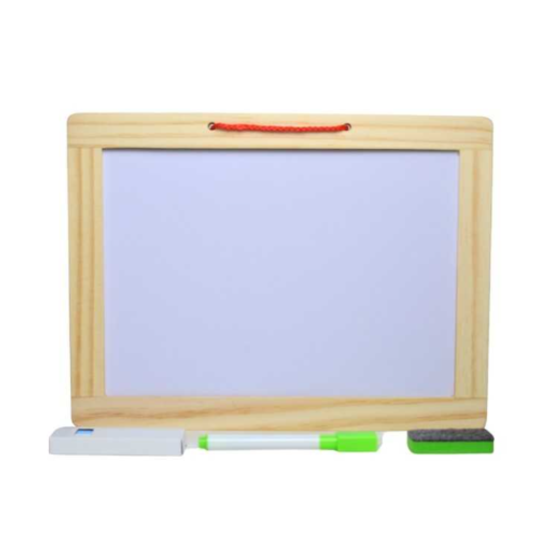 Wooden Black & White Board