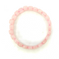 Rose Quartz Crystal Bracelet :- Capsule Shape
