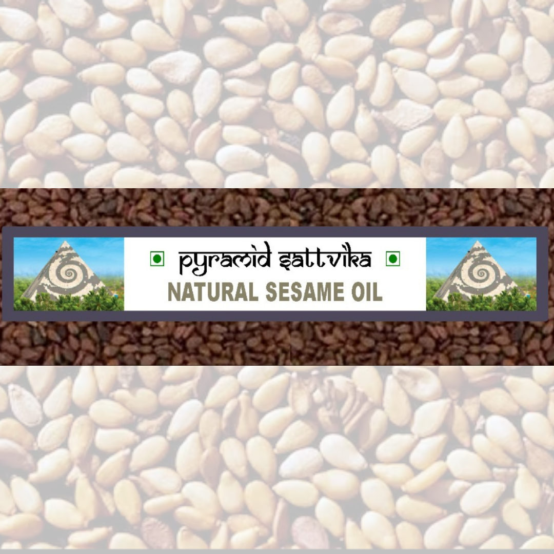 Pyramid Sattvika NATURAL SESAME OIL - 500 ml